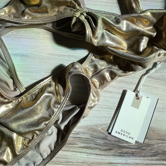 Good American Monokini one - piece in metallic foil - Picture 8 of 8